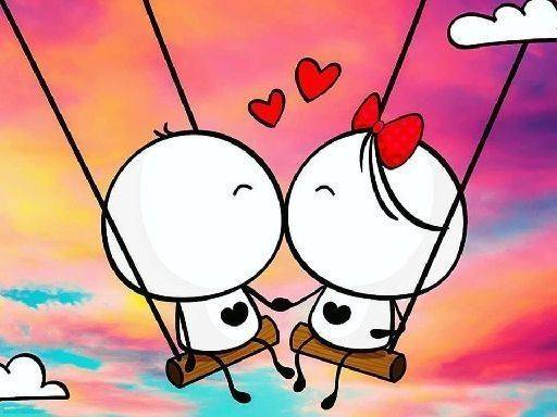 Happy Valentines Day Spot the Differences Puzzle Game