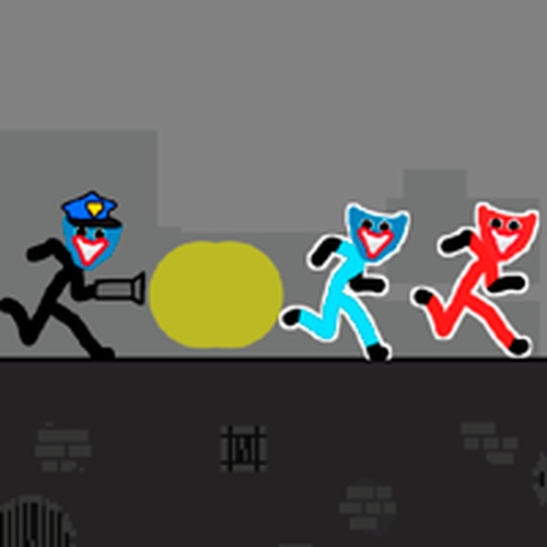 Stickman Huggy Escape Online Arcade Game