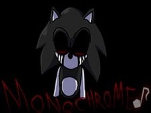 FNF Sonic.EXE and Majin Sonic MonoChrome Online Rhythm Game