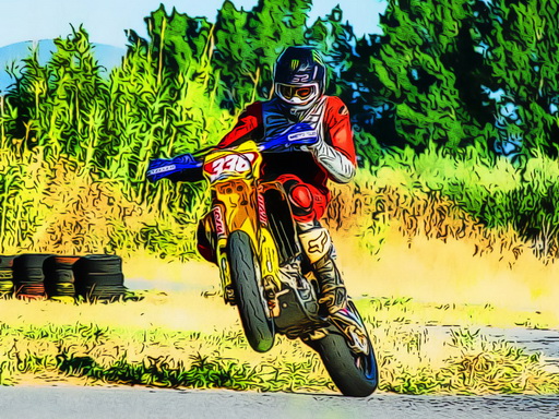 One Wheel Bike Riding Jigsaw Puzzle Online Game - Puzzle Game