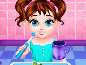 Baby Taylor Bed Time Online Game Kids Routine Game