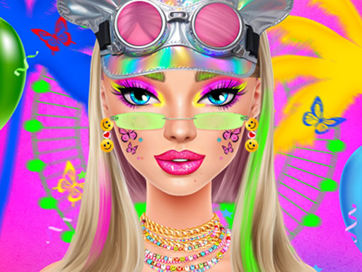 Festival Vibes Makeup Game - Dress Up Game