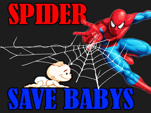 Spider Man Save Babys Online Arcade Game