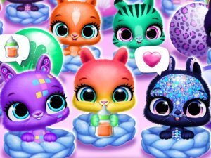 Hatch Cute Bunnies Online Game: Caring Game