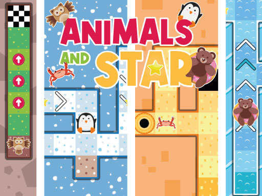 Animals and Star Puzzle Game - Puzzle Game
