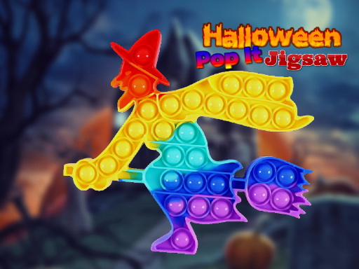 Halloween Pop It Jigsaw Puzzle Game - Puzzle Game