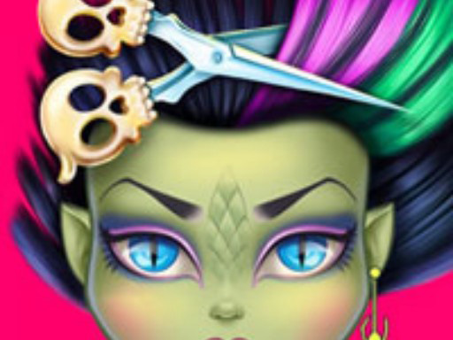 Monster Hair Salon: Crazy Hair Game Online - Kids Game