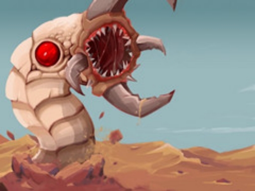 Deep Worm Online Arcade Game
