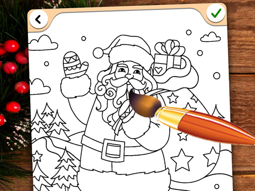 Christmas Coloring Game Online - Coloring Game