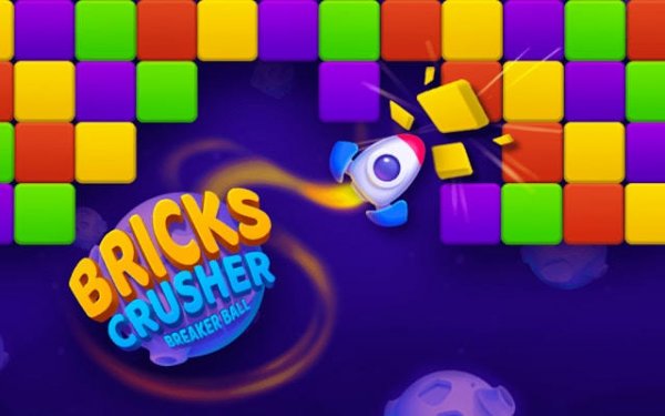 Bricks Crusher Breaker Ball - Classic Arcade Game