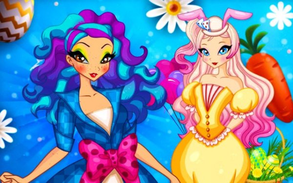 Easter Rabbit Style - Holiday Dress Up Game Online