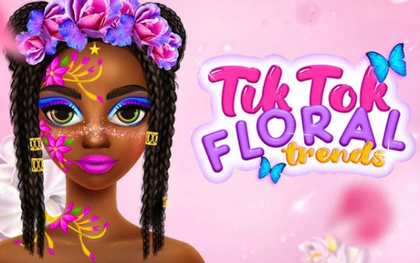 TikTok Floral Trends Makeup Game Online