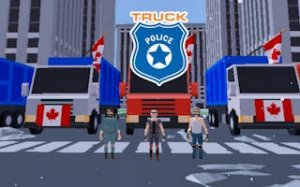 Retro Arcade Racer: Truck and Patrol