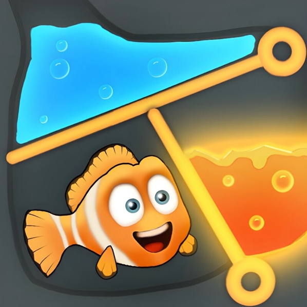 Rescue the Fish Online Puzzle Game - Strategy Puzzle