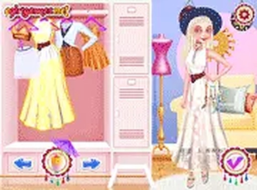 BFFs Summer Festival Challenge Makeover Dress Up Game - Dress Up Game